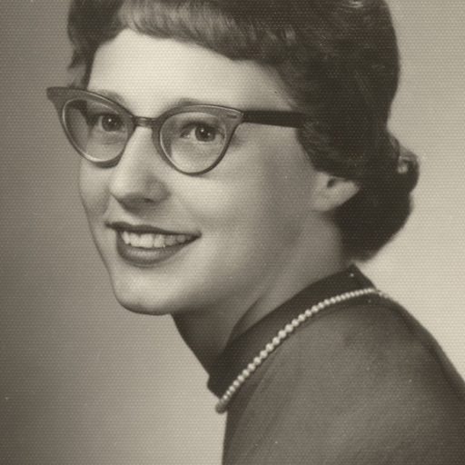 Archival photo of LeSetta Odoroff (1960)