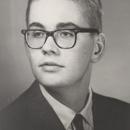 Archival photo of Eric Pianka (1960)