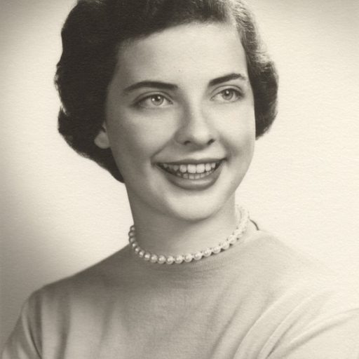 Archival photo of Bette (Tilbury) Seeland (1960)