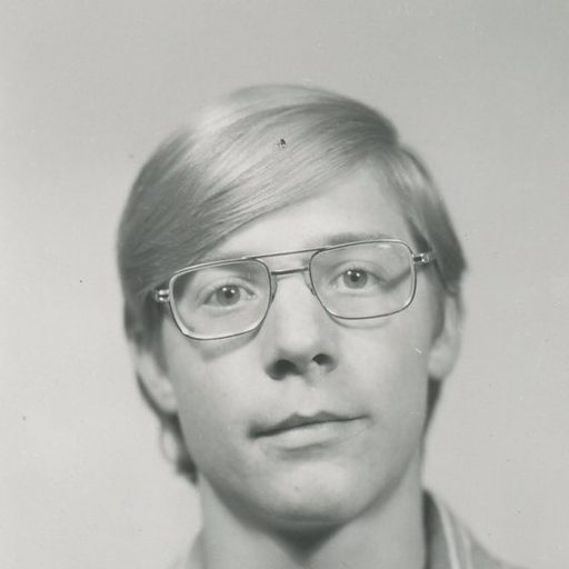 Archival photo of Bryan Suits (1977)