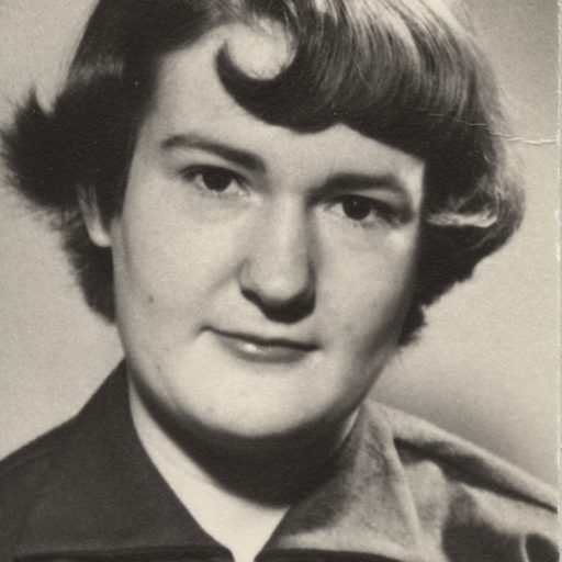 Archival photo of Alison (Smith) Antoun (1958)