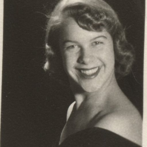 Archival photo of Barbara (Jahn) Burns (1959)