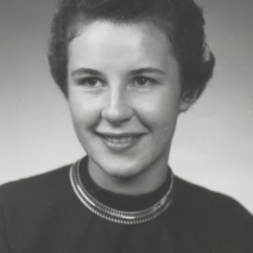 Archival photo of Marlys (Erickson) Chapman (1958)