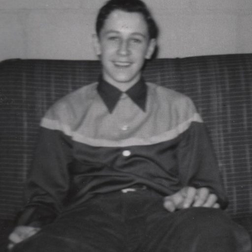 Archival photo of Milton Ellenwood (1958)