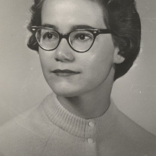 Archival photo of Jane (Lowden) Fisher (1959)
