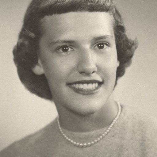 Archival photo of Barbara (MacSteven) Fraser (1959)