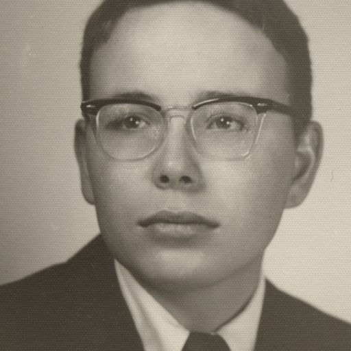 Archival photo of Ralf Klingler (1959)