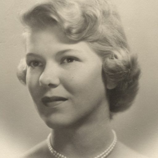 Archival photo of Sylvia Morris (1959)