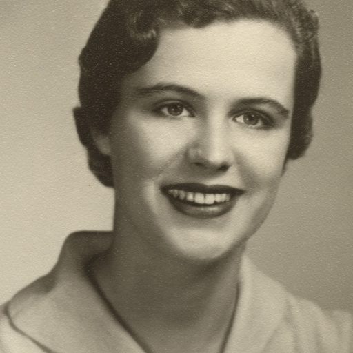 Archival photo of Carol (Smith) Thompson (1959)