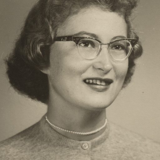 Archival photo of Carolyn Richter (1959)