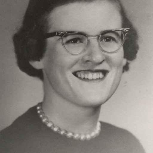 Archival photo of Marjorie (Korner) Sinton (1959)