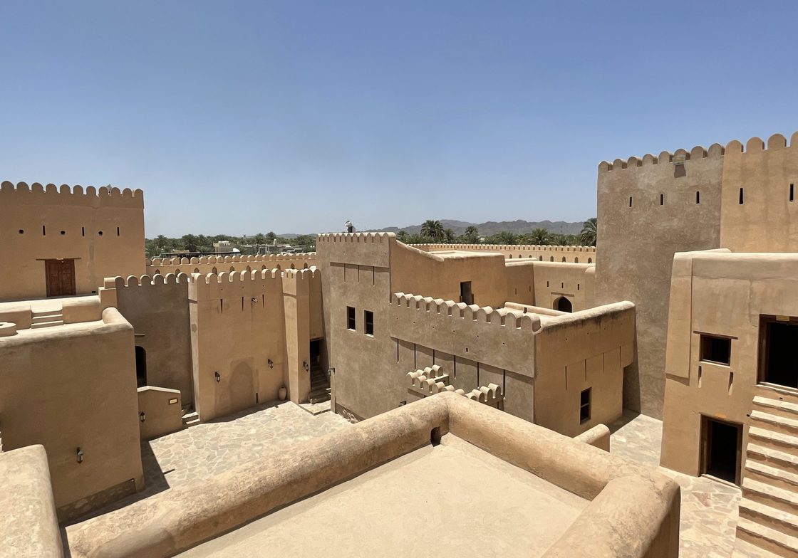 Interior of Adobe Complex Africa & Arabia