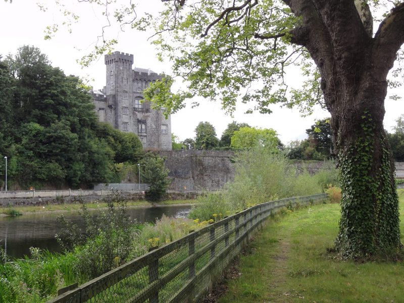Kilkenny Castle from the River Nore Trail