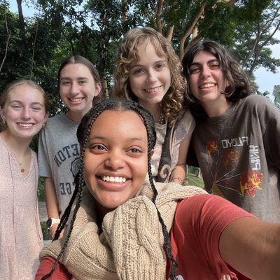 student selfie