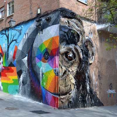 street art in Madrid