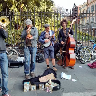 Street music in Madrid