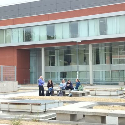 Carleton Students on the Campus of Complutense University