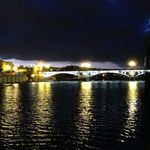 Triana Bridge at Night