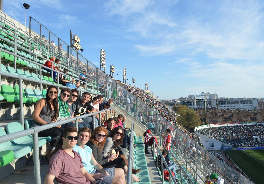 Students at Stadium London Sports & Globalization