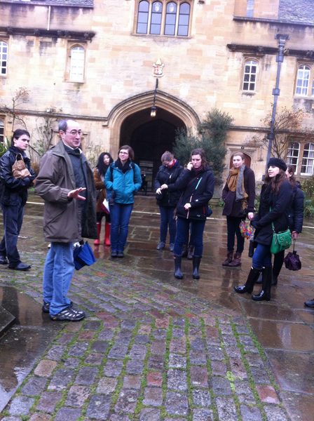 Pierre was a proud alumnus as he gave us an in depth tour of his college, Corpus Christi.