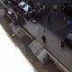 Dylan McDermott on set for the 2015 movie Survivor, seen from the top floor of the Pickwick