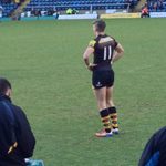 player John Bassat at rugby match