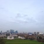 View from the Royal Observatory in Greenwich