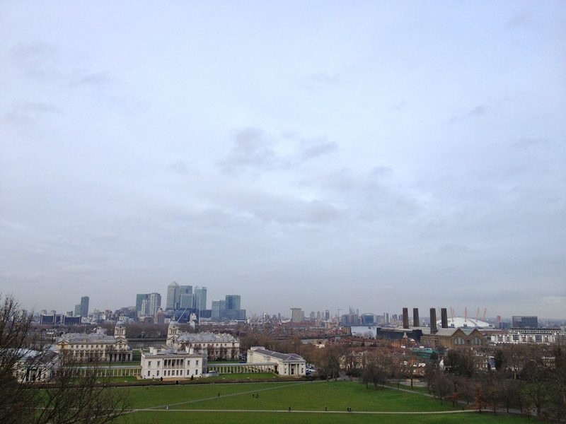 View from the Royal Observatory in Greenwich