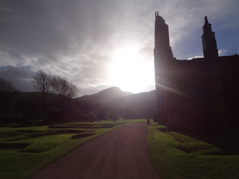 Abbey Ruins and Arthur's Seat