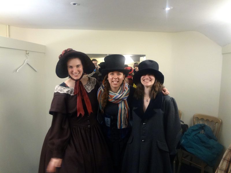 Darcy period clothing at the Fashion Museum in Bath.