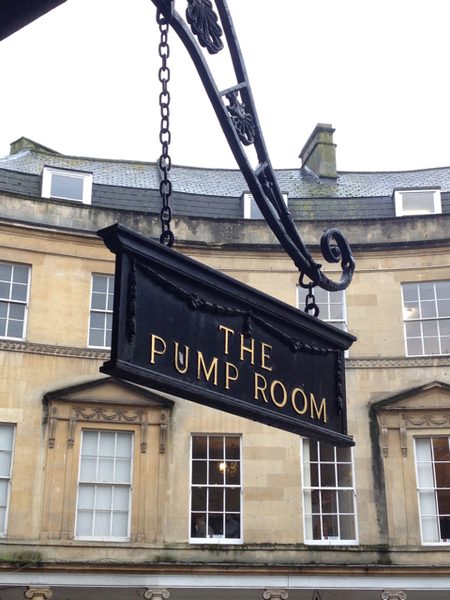 The Pump Room in Bath