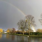 A rainbow in Stratford