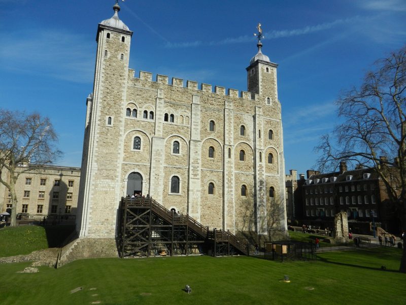 White Tower of London.
