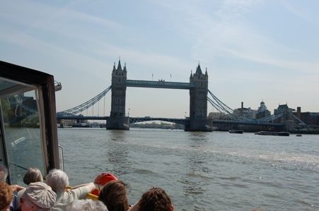 Tower Bridge ahead