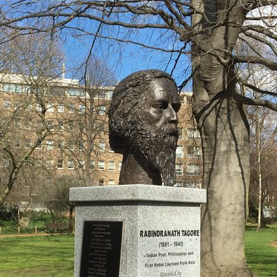 Rabindranath Tagore bust, Gordon Square
