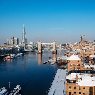 River Thames, winter sunshine