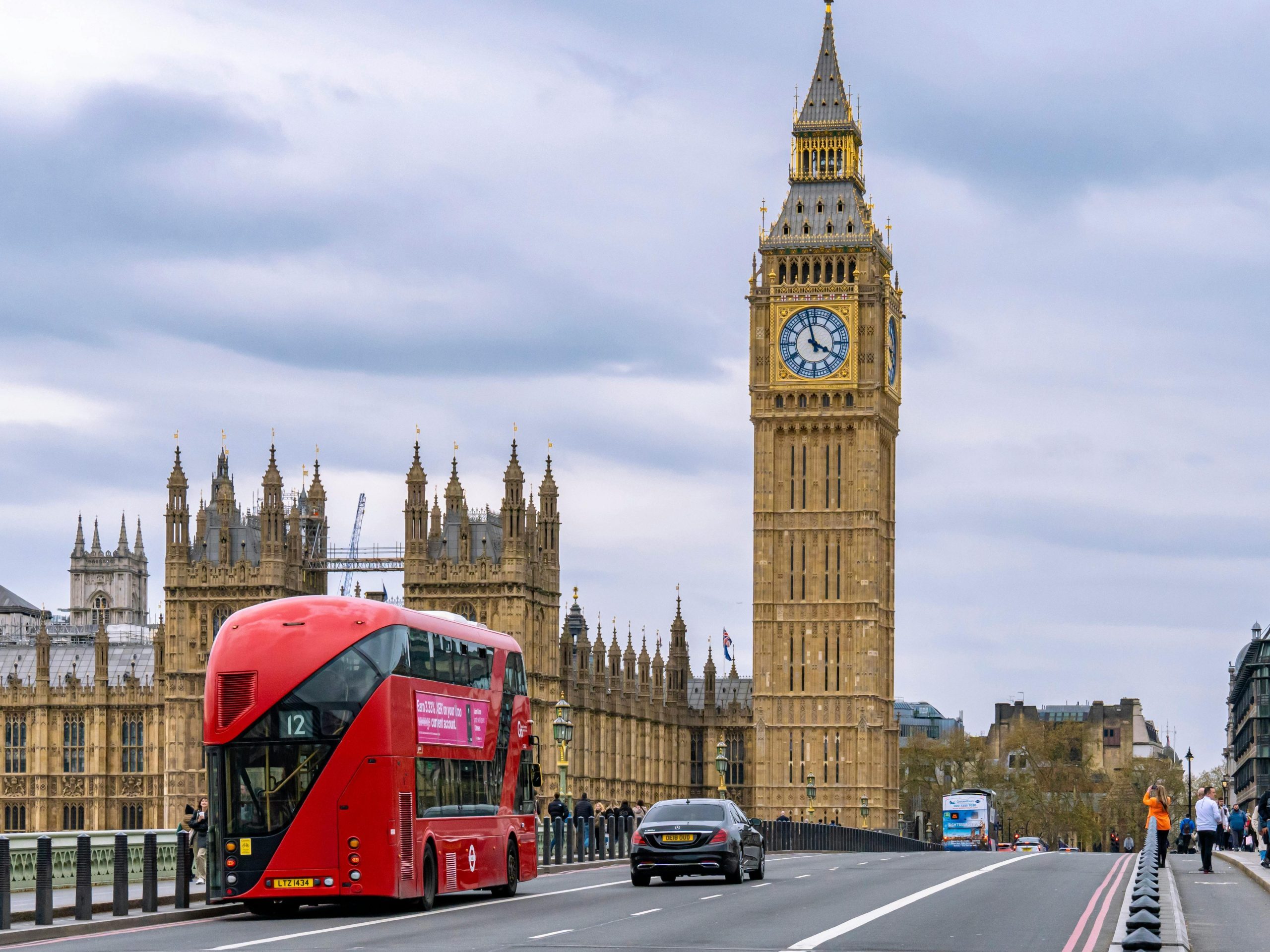 big ben london red bus