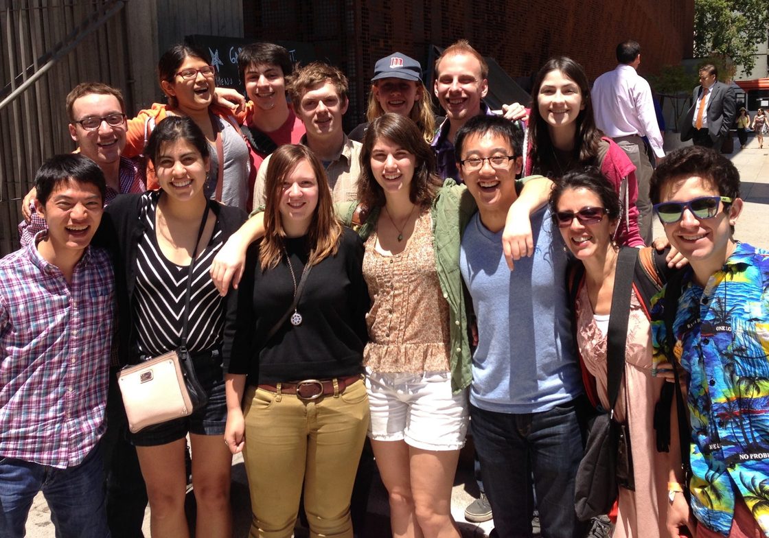 OCS students in Santiago (Chile-December 2014)