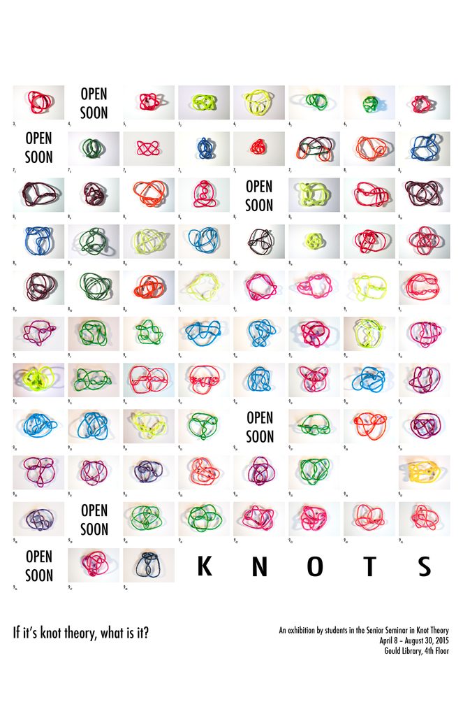 Knots Exhibition Spring 2015