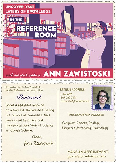 Ann Zawistoski's trading card, 2012-2015