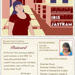 Iris Jastram's trading card, 2012-2015