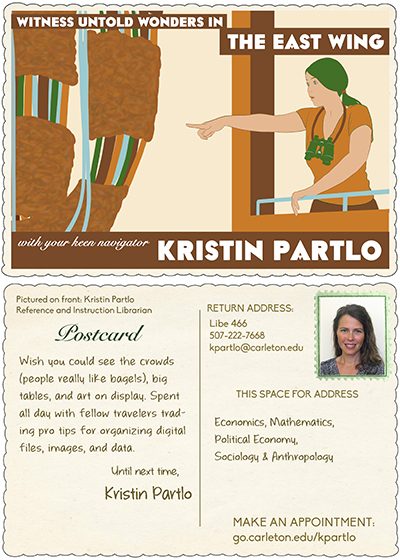 Kristin Partlo's trading card, 2012-2015