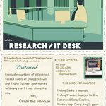 Research/IT Desk trading card, 2015-2016