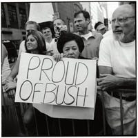 Ann Marsden Proud of Bush: March for Peace