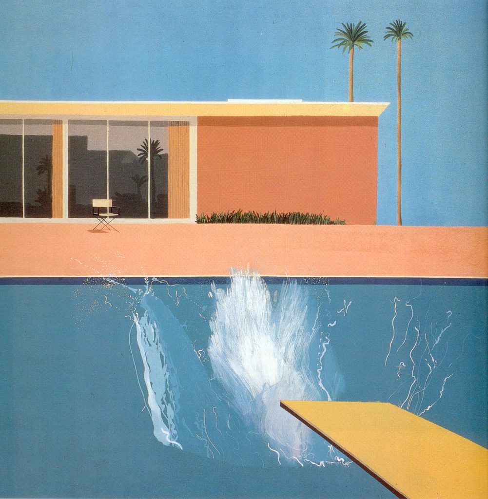 A Bigger Splash by D. Hockney