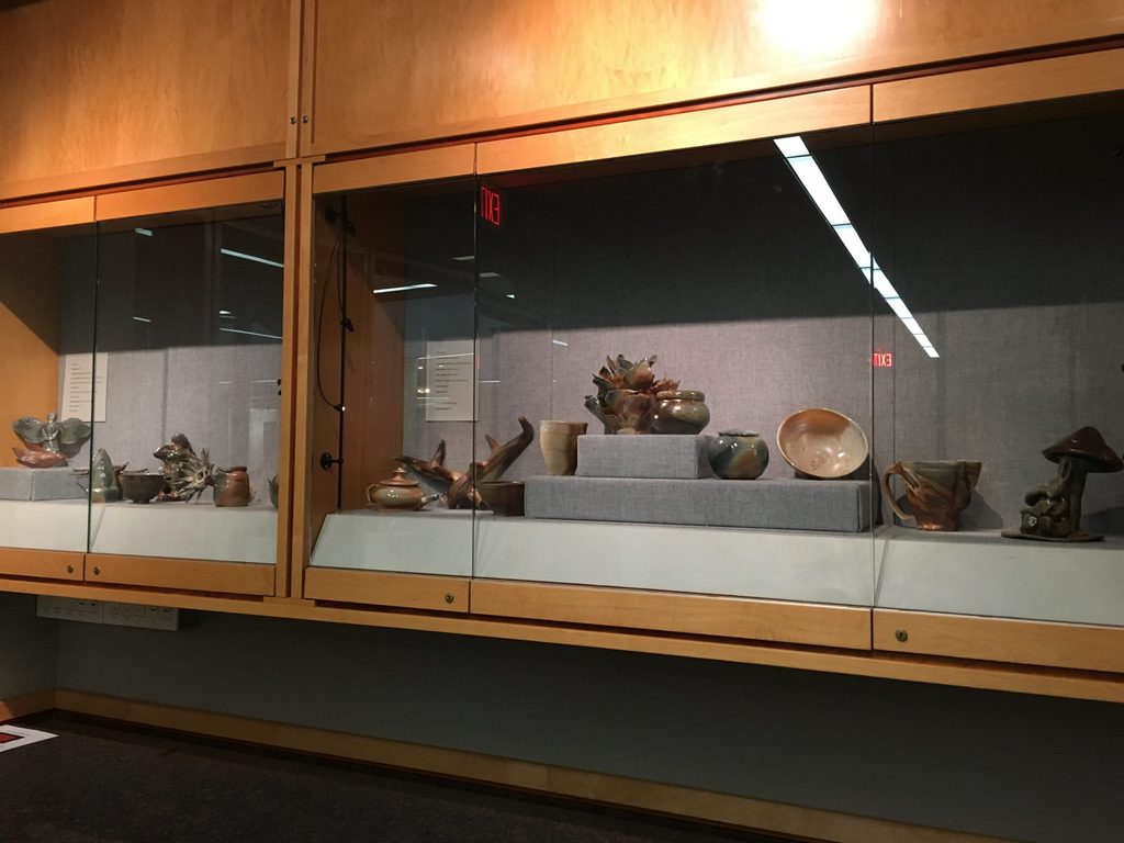 Image of Carleton's Woodfired Kiln exhibit