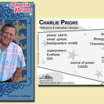 Charlie Priore's trading card, 2005-2006