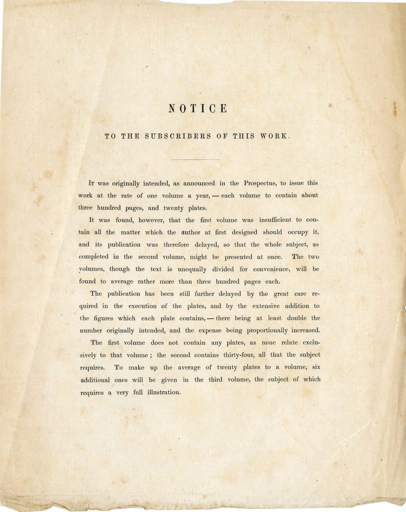 Notice to the Subscribers of this Work