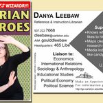 Danya Leebaw's trading card, 2008-2009