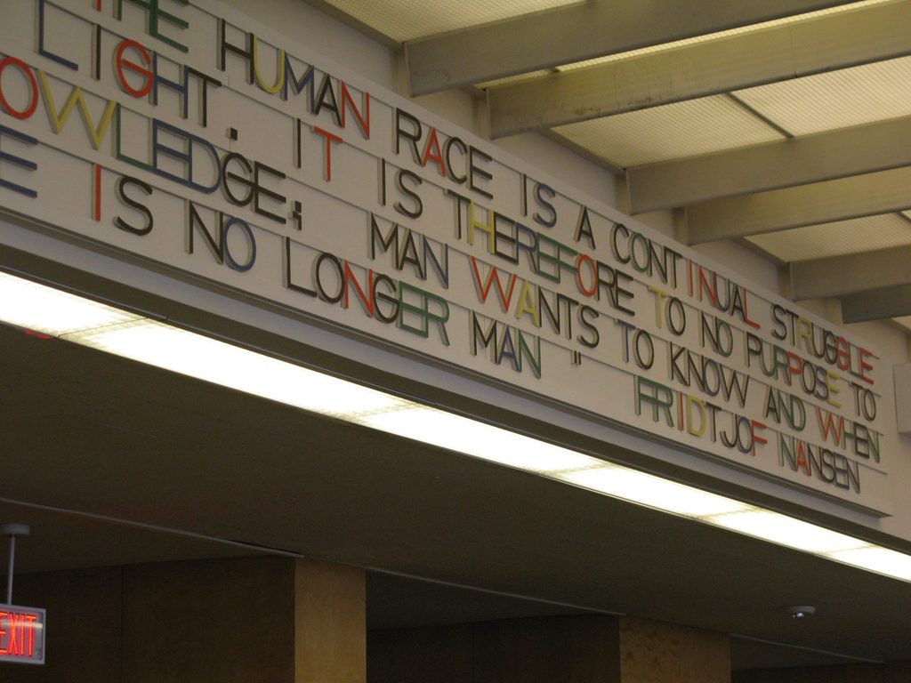 Newly painted quote